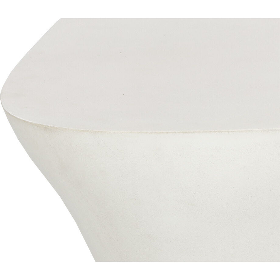Dali 58.25 X 31.5 inch White Outdoor Coffee Table